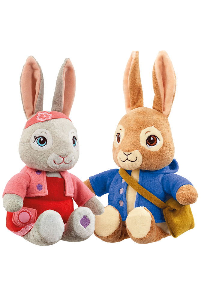 Peter rabbit talking plush sale