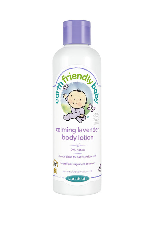 Earth Friendly Baby Calming Organic Body Lotion Lavender