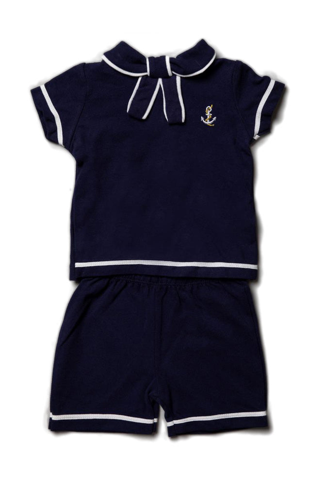 Pique Nautical 2 Piece Set