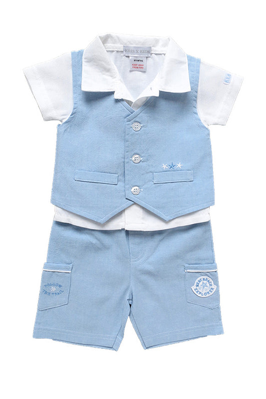 West Beach Explorer 3 Piece Set pale blue