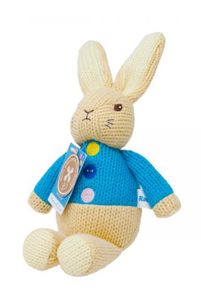 Peter Rabbit Made with Love Knitted Toy 18cm