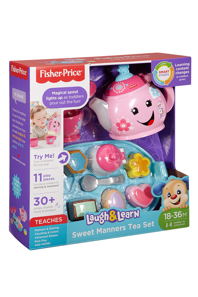 Fisher-Price Laugh and Learn Smart Stages Sweet Manners Tea Set