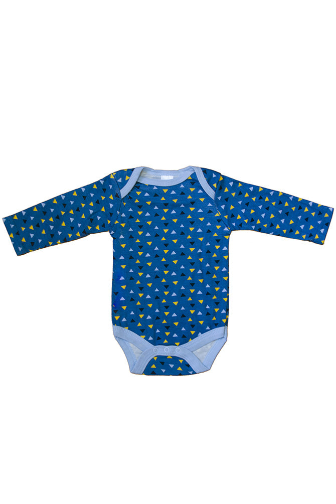 Long Sleeved Blue Monkey Assorted Set of 3 Bodysuits