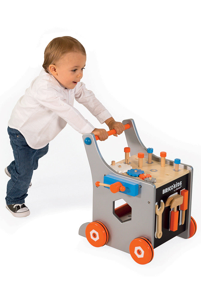 Janod Brico Kids Magnetic DIY Trolley