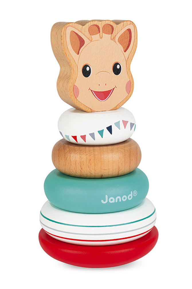 Janod Sophie La Girafe Stackable Roly-Poly