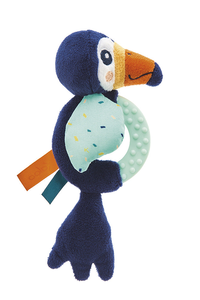 Kaloo Jungle Teething Rattle Alban The Toucan