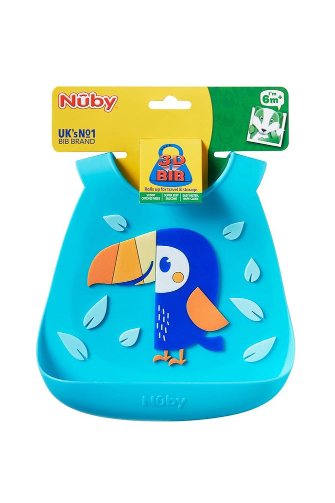 Nuby 3D Silicone Bib