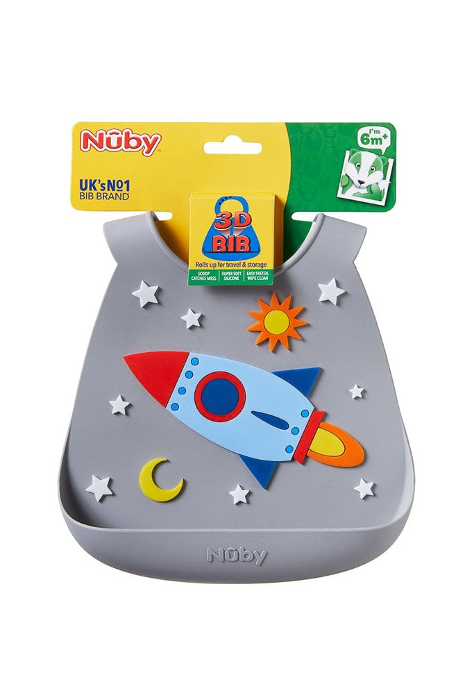 Nuby 3D Silicone Bib