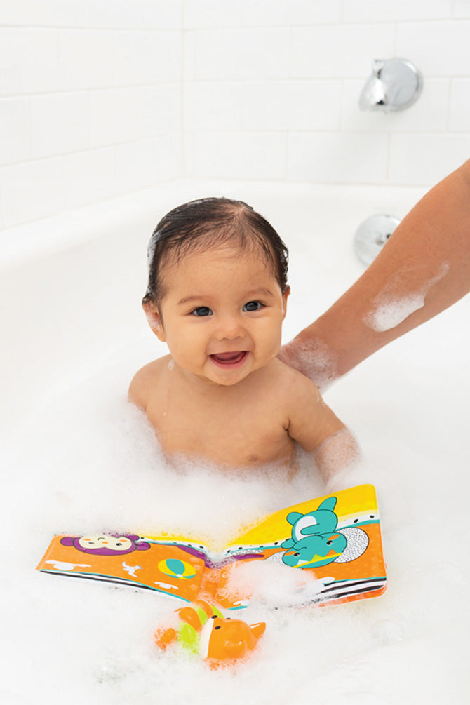 Infantino Bath Book with Roto Squirter