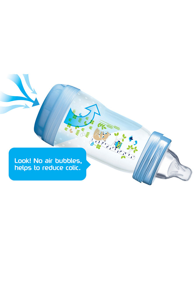 Look! No air bubbles, helps to reduce colic