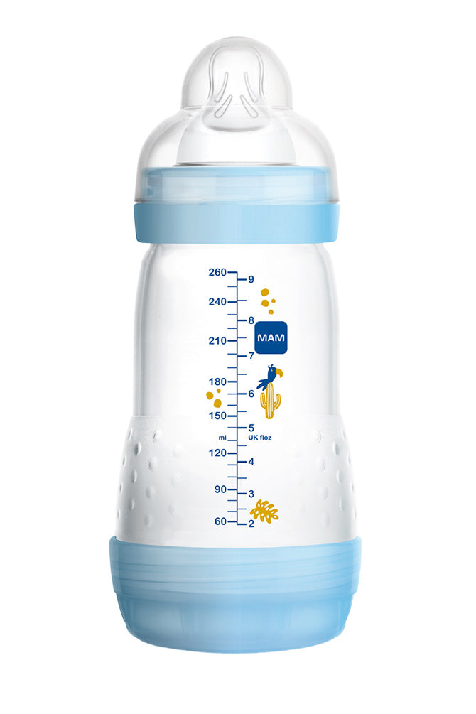 MAM Easy Start Anti-Colic Bottle 260ml 3Pk (Choice of 3 Colours)