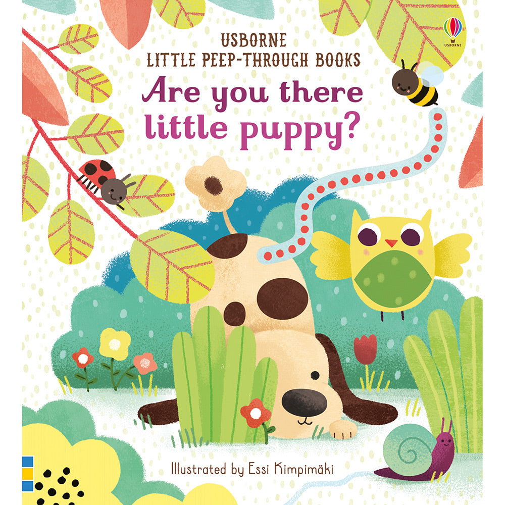 Are You There Little Puppy? - Little Peep-Through Books (Board book)