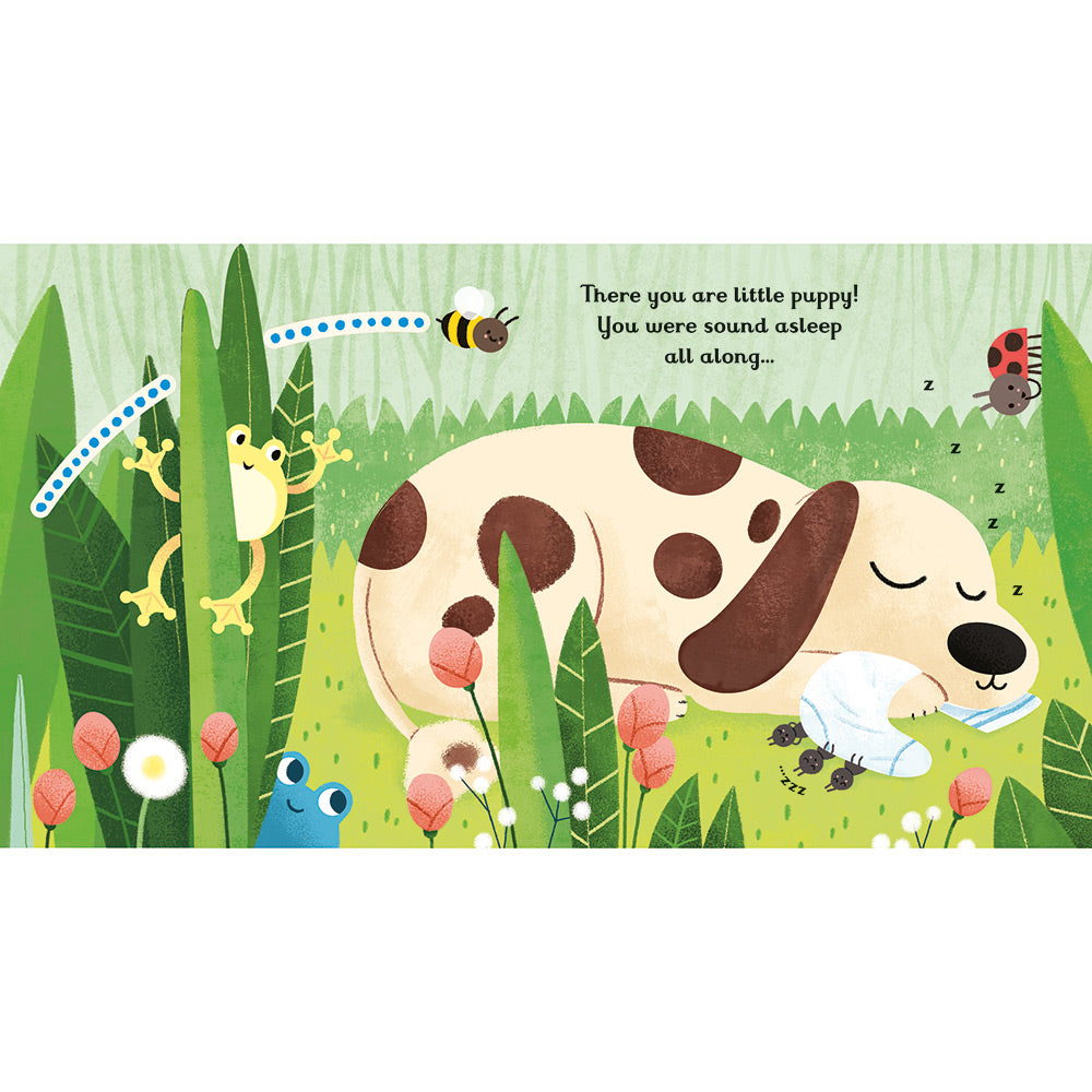 Are You There Little Puppy? - Little Peep-Through Books (Board book)