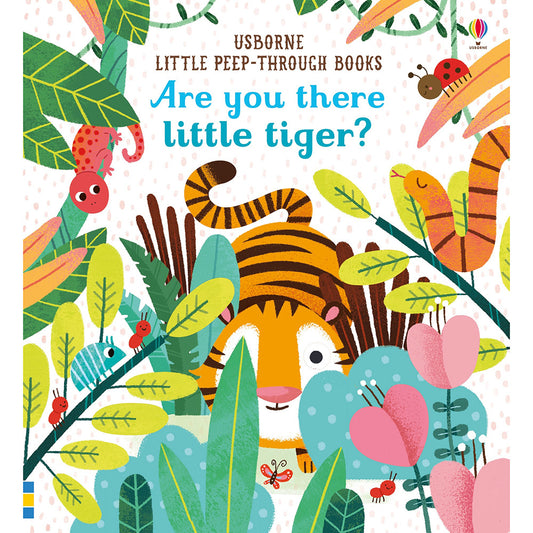 Are You There Little Tiger? - Little Peep-Through Books (Board book)