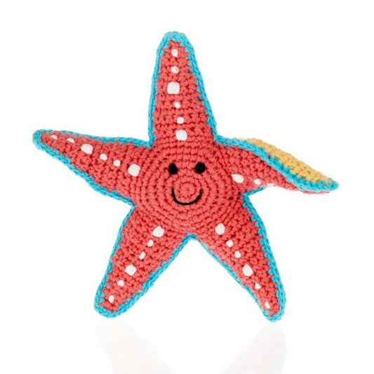 Fair Trade Starfish Baby Rattle