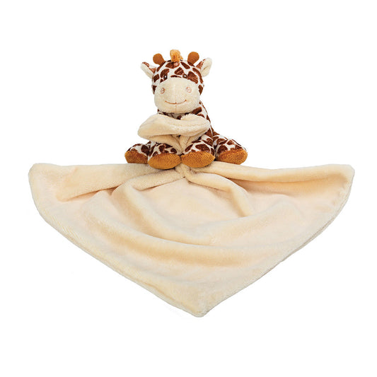 Giraffe Baby Rattle Blankie