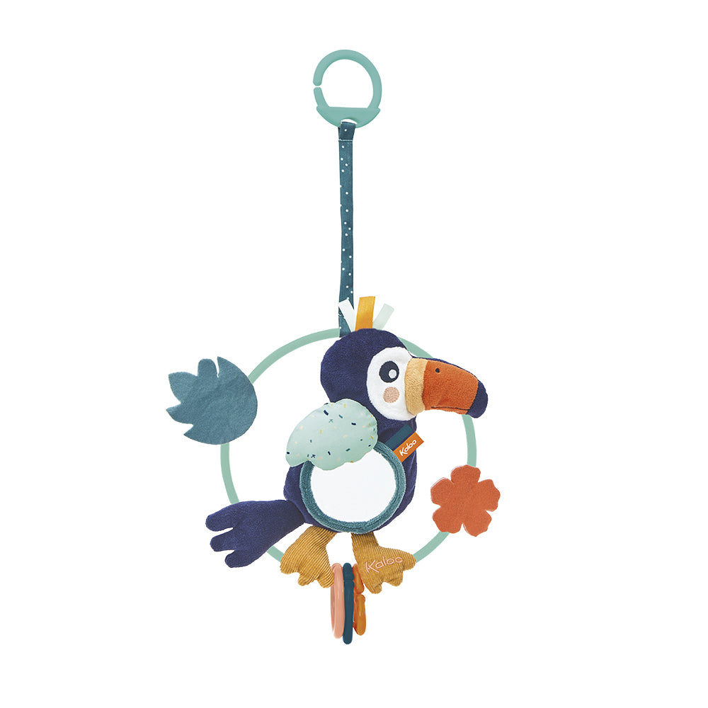 Kaloo Jungle Mirror Rattle Alban The Toucan