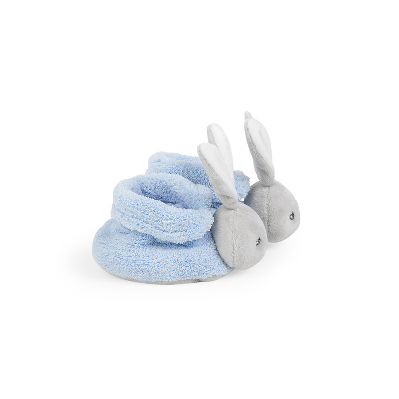 Kaloo Plume Blue Rabbit Booties