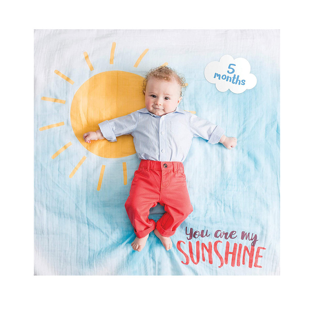 You Are My Sunshine Milestone Blanket