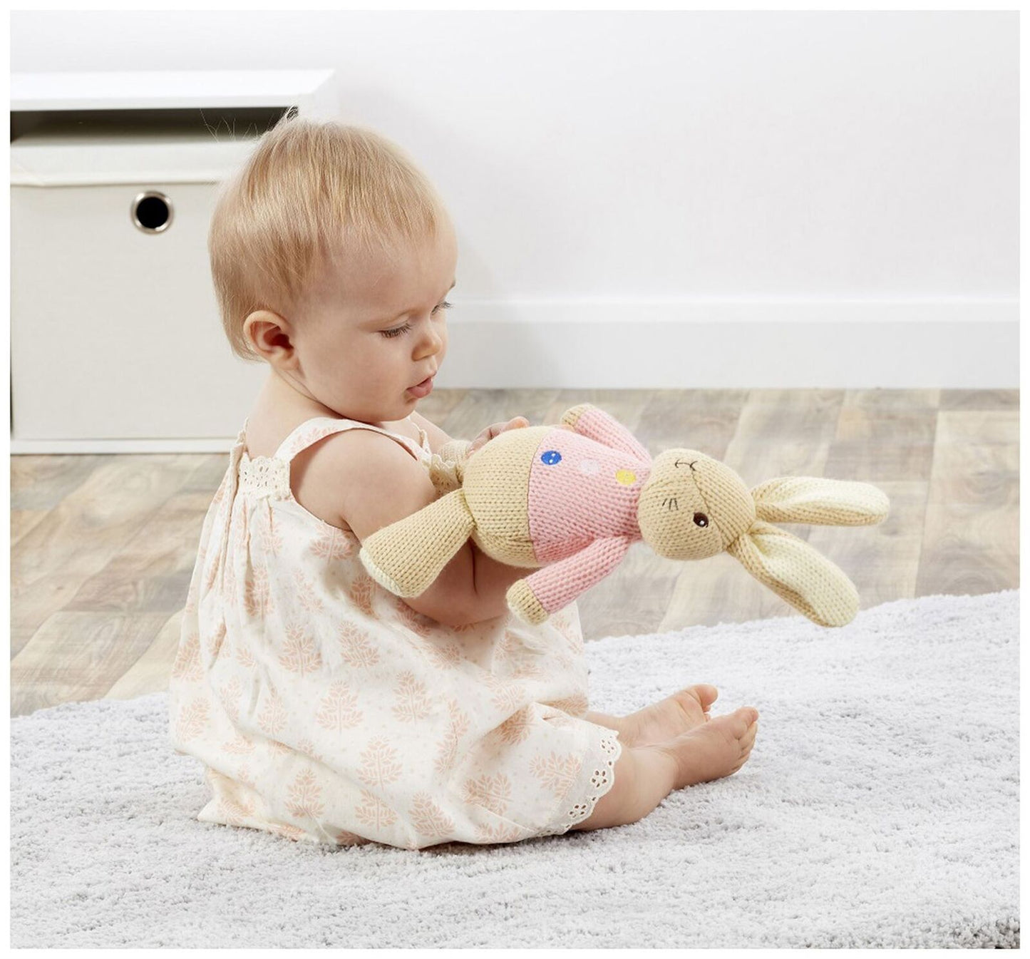 Made With Love Flopsy Rabbit Knitted Toy