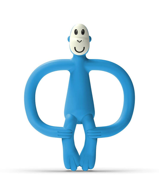 Matchstick Monkey Teether Blue