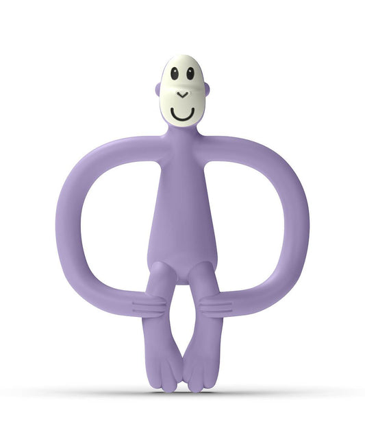 Matchstick Monkey Teether Purple