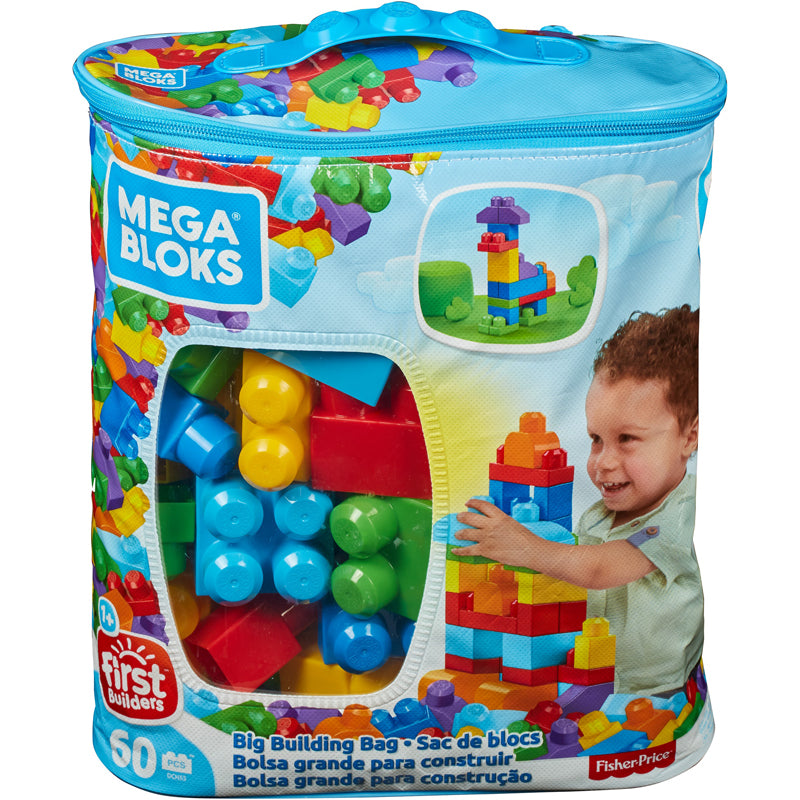 Mega Bloks Big Building Bag 60pcs Bag