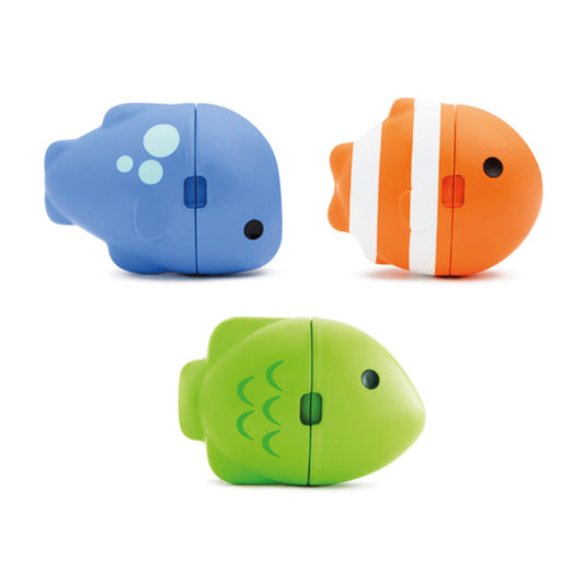 Munchkin Fish Colour Changing Bath Toy 3Pk