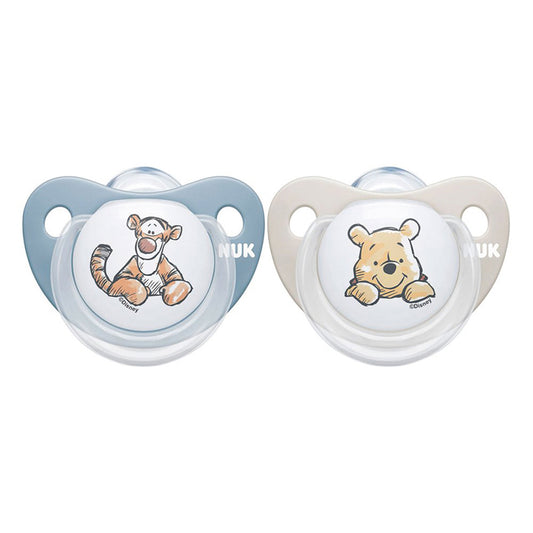 NUK Disney Winnie The Pooh Soother Boy 0-6m 2Pk