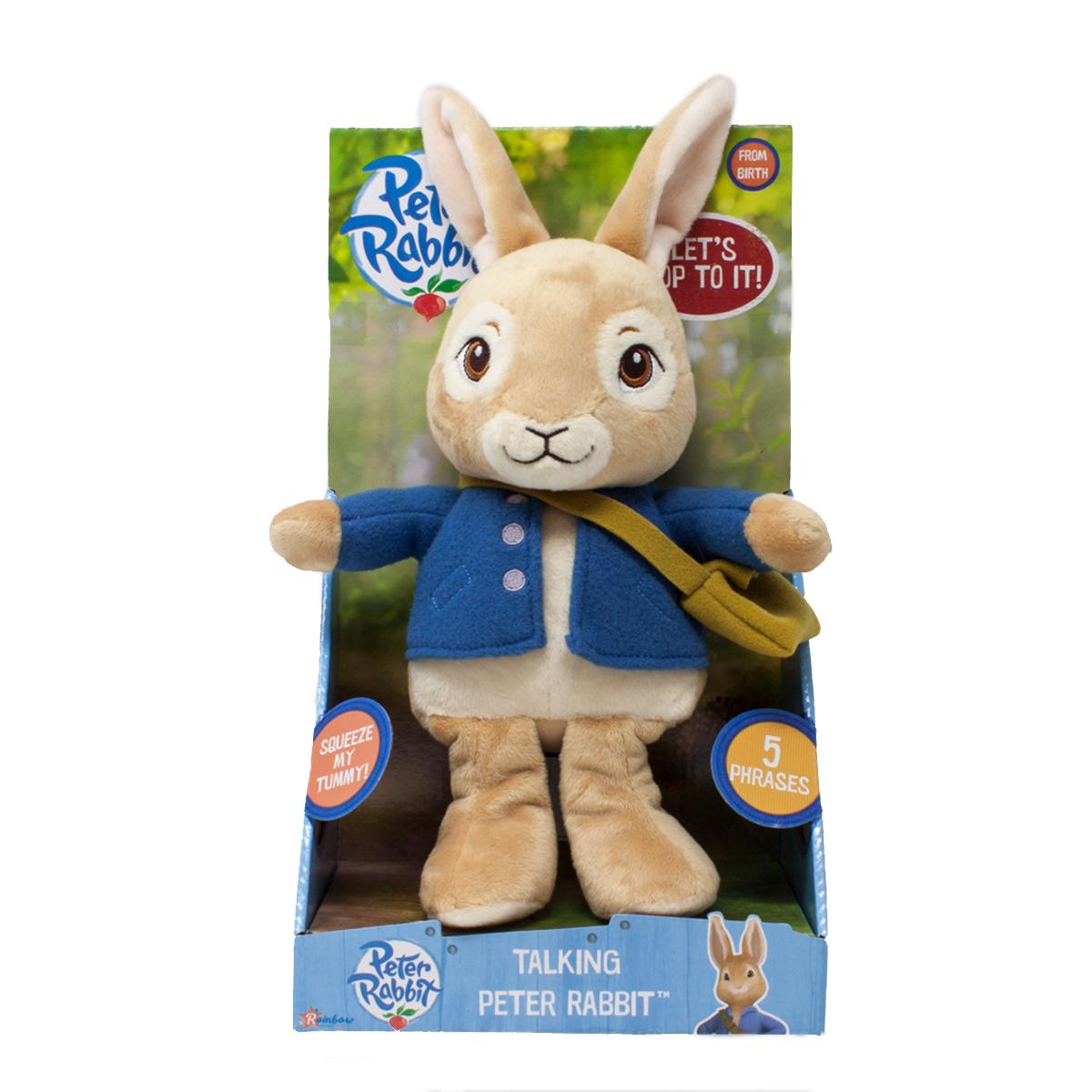 Peter Rabbit TV Talking Plush 24cm