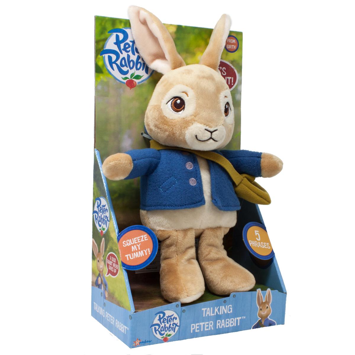 Peter Rabbit TV Talking Plush 24cm