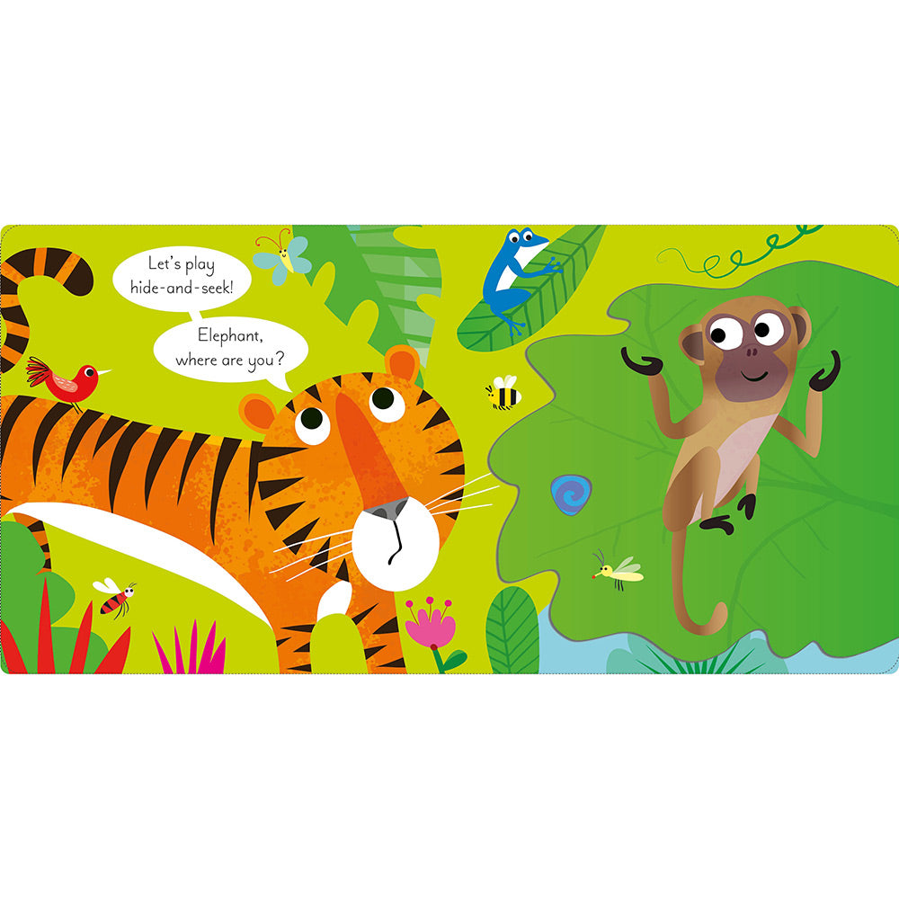 Play hide and seek with Tiger (Board book)