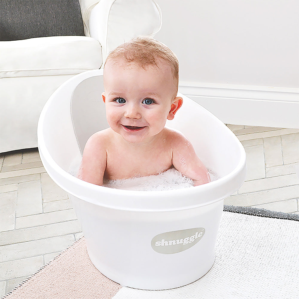 Shnuggle Baby Bath With Plug & Foam Backrest