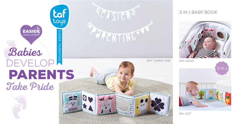 Taf Toys 3 in 1 Baby Book