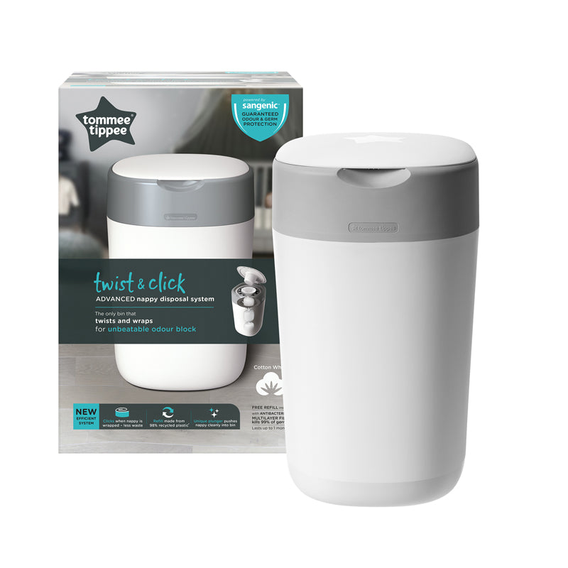 Tommee Tippee Twist and Click Nappy Disposal Tub