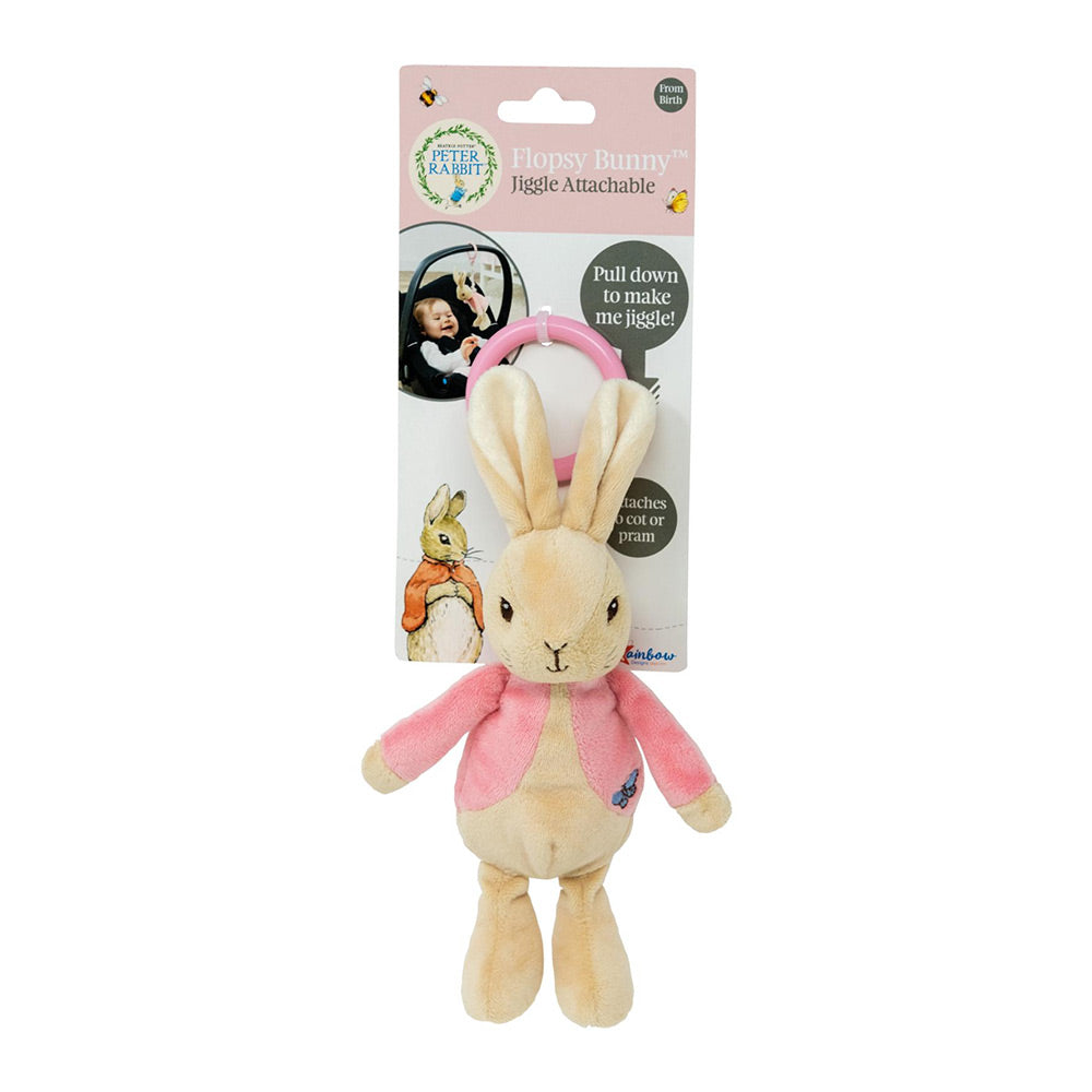 Flopsy Rabbit Jiggle Attachable Toy