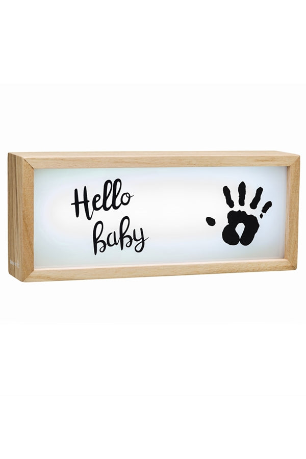 Baby Art Wooden Collection Lightbox with Imprint