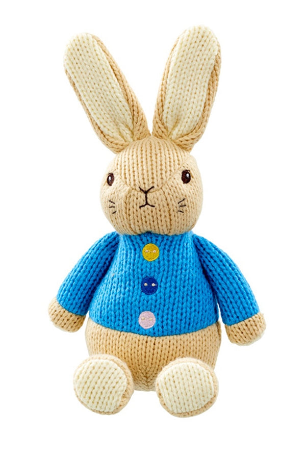 Peter Rabbit Made with Love Knitted Toy 18cm