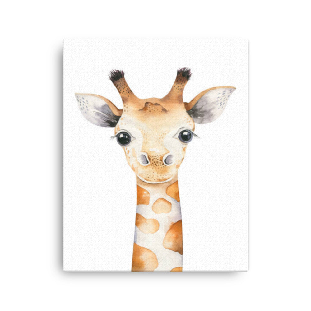 Thin canvas - Baby Giraffe