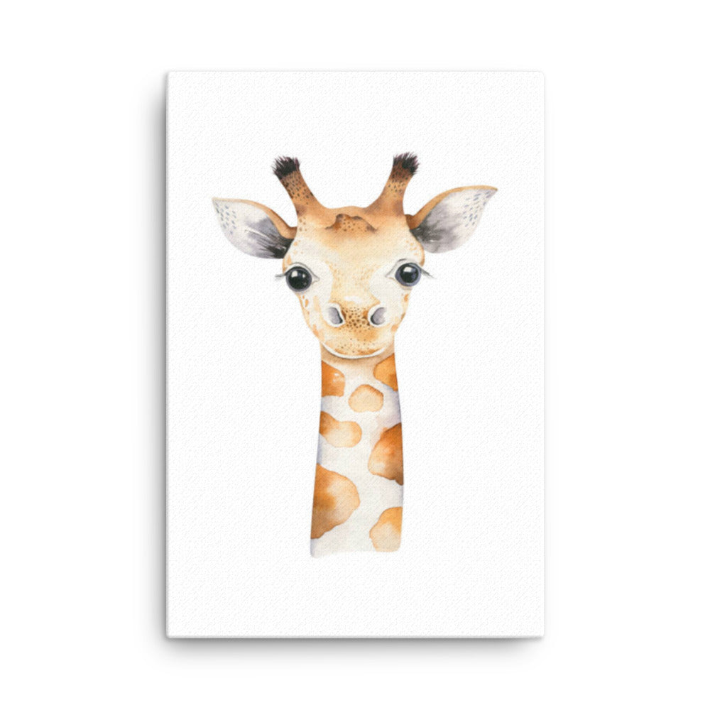 Thin canvas - Baby Giraffe